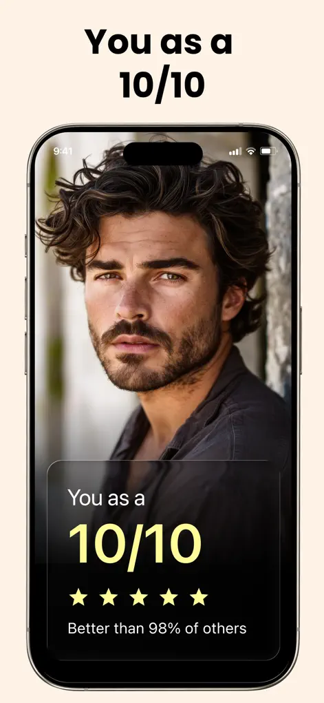 Comparing photo ratings to choose the best dating profile picture